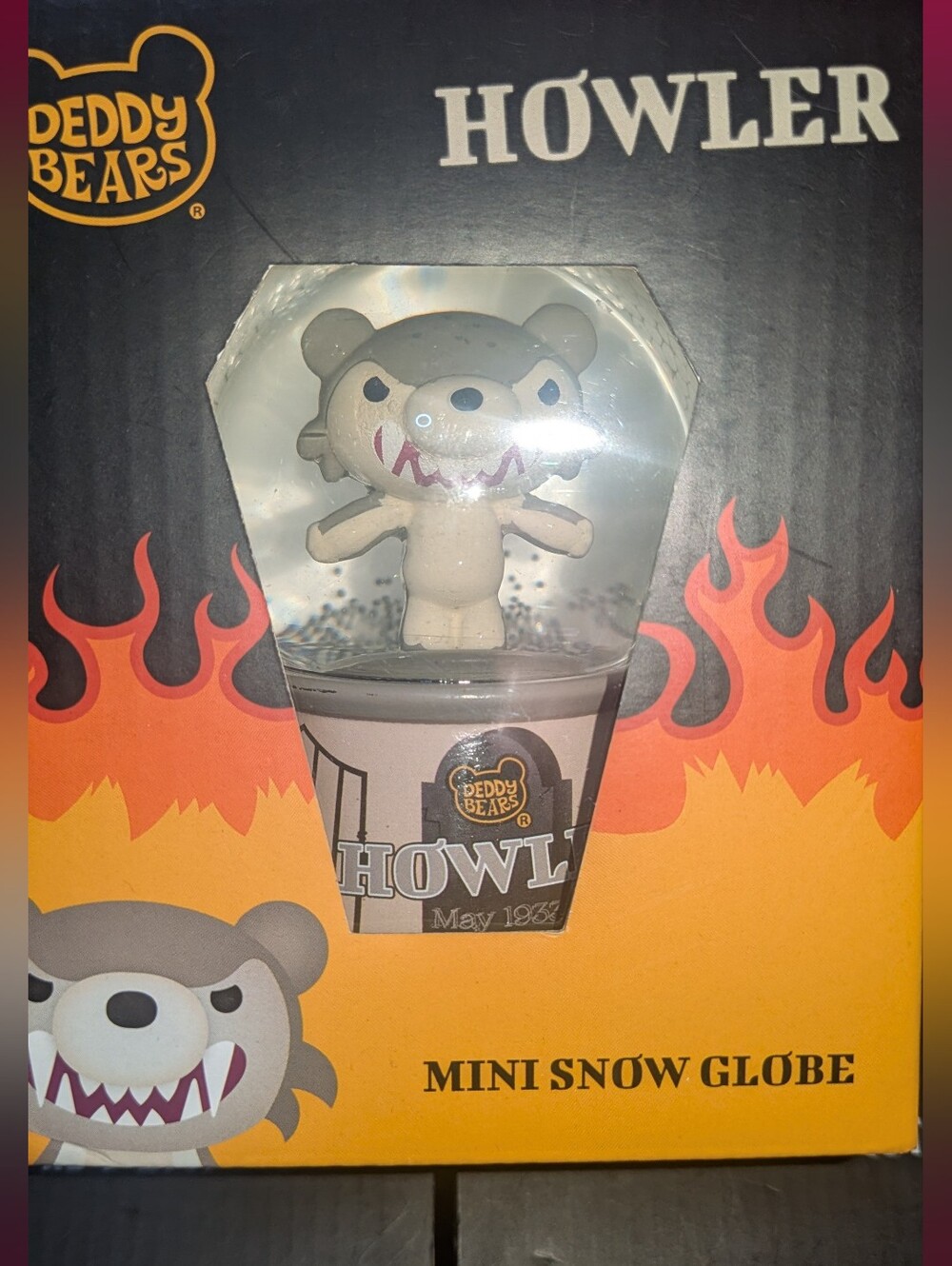 Deddy Bears/  Zombear, Vambear & Howler Mini Snow Globe Set - - Picture 3 of 7